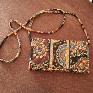 Vera Bradley crossbody wallet